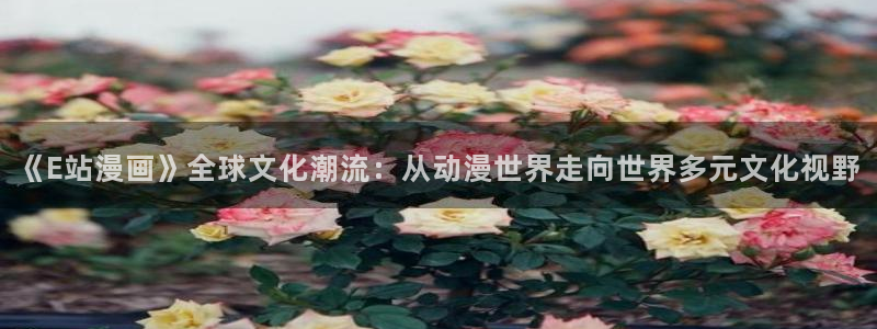 海贼王yy漫画：《E站漫画》全球文化潮流：从动漫世界走向世界多元文化视野