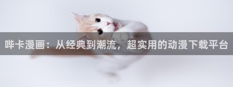 yy漫画入口大全：哔卡漫画：从经典到潮流，超实用的动漫下载平台