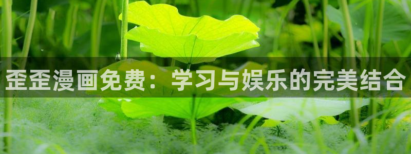 日本漫画yy漫画在线观看：歪歪漫画免费：学习与娱乐的完美结合